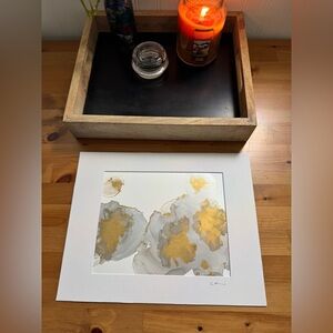 New Original Signed Artwork Alcohol Ink on Paper 183